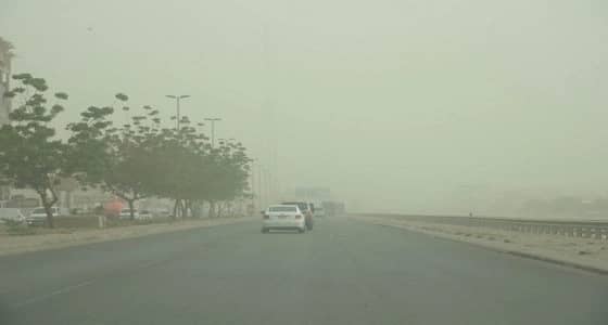 رياح مثيرة للأتربة على المدينة المنورة