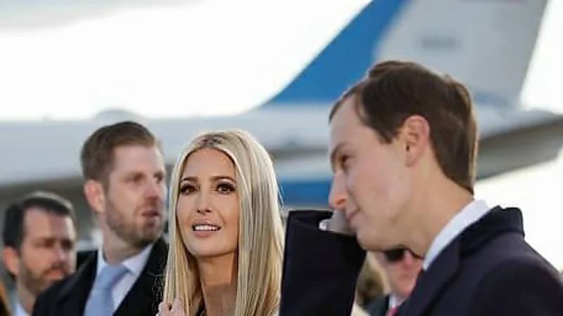 شاهد.. ردة فعل إيفانكا أثناء خطاب الوداع لترامب قبل رحيله عن البيت الأبيض