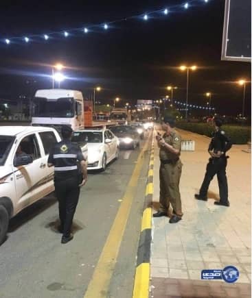 بالصور : ضبط 150 مخالفة وعدد من المركبات المطلوبة في بيشة