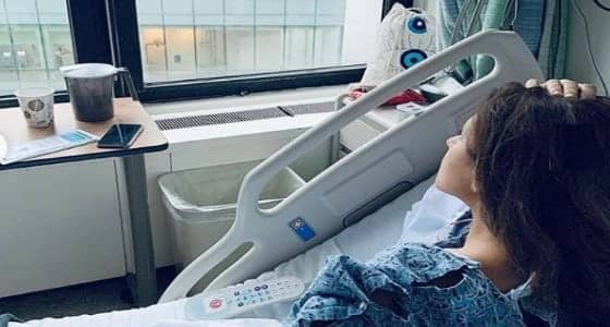 بالصور.. نيللي كريم تُجري جراحة بأمريكا وتوجه رسالة للأطباء