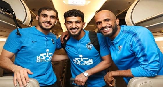 بالصور.. وصول بعثة الهلال للإمارات استعدادًا لمواجهة النجم الساحلي