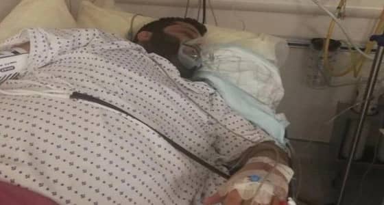 صورة لـ " آل الشيخ " في المستشفى