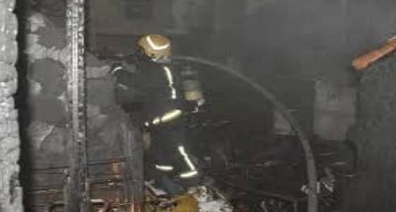 بالصور.. إصابات إثر اندلاع حريق في شقة بجدة