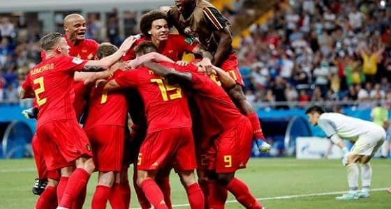 منتخب بلجيكا يورط متجر إلكترونيات