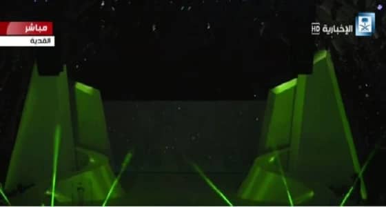 بدء حفل وضع حجر الأساس لمشروع القدية