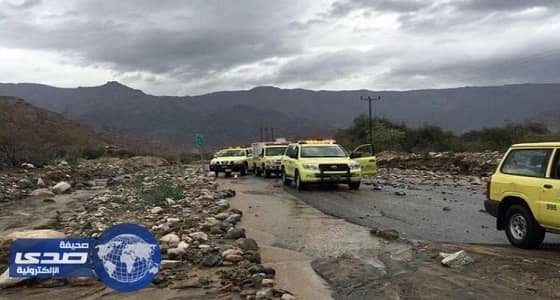 تنبيه متقدم من مدني الباحة عن سحب رعدية ممطرة