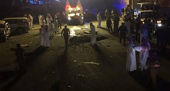 بالصور..الأضرار التي خلفتها شظايا الصاروخ الباليستي بنجران