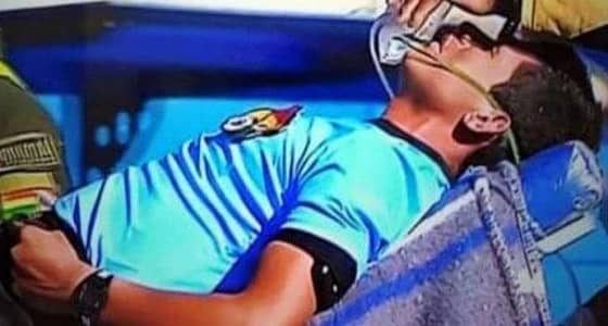 بالفيديو.. وفاة حكم أثناء إدارته مباراة إثر أزمة قلبية