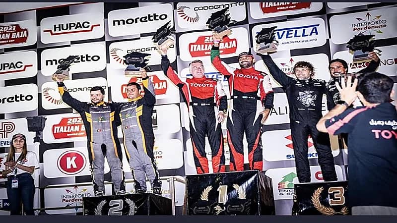 فوز يزيد الراجحي بالمركز الأول في سباق "باها إيطاليا"