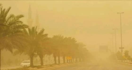 رؤية غير جيدة وعوالق ترابية في مكة