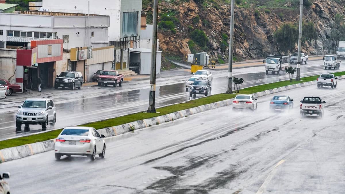 الأرصاد تنبه من أمطار رعدية على نجران