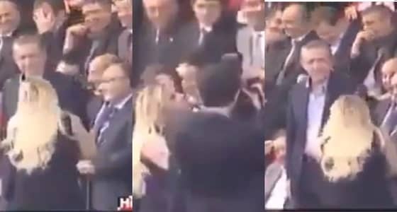 " التحرش بالنظرات ".. فيديو يفضح ميول أردوغان والإخوان