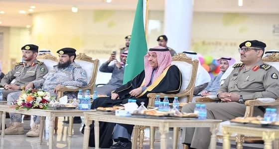 وكيل إمارة تبوك يدشن المعرض المصاحب للحملة التوعوية أمنكم وسلامتكم هدفنا
