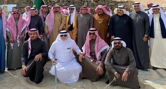 أعضاء الشورى في قرية الأطاولة الأثرية