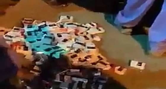إحباط محاولة تهريب خبيثة لكميات من السجائر قبل دخولها المملكة «فيديو»