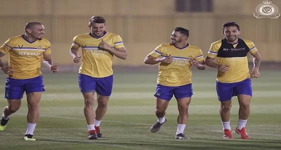 بالصور.. النصر يواصل استعداداته للحزم