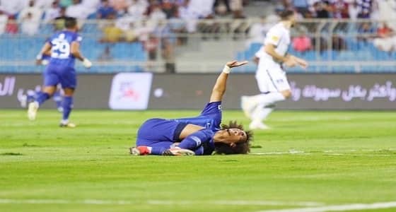 عموري معلقًا على إصابته: راضي بما يكتبه الله لي