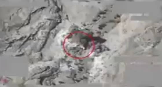 بالفيديو.. التحالف: تدمير منصة إطلاق صواريخ بالستية للحوثيين بصعدة