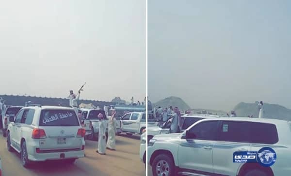 بالفيديو: تجمهر وإطلاق نار يلغيان «مزاين الإبل» في وادي الدواسر