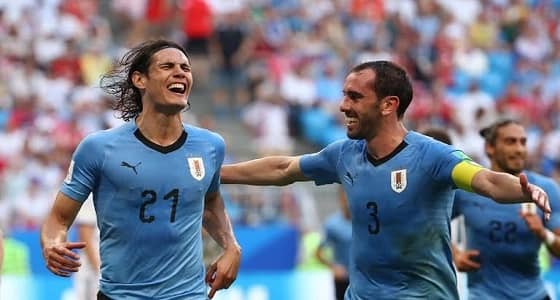 بالصور.. أوروغواي تفوز على روسيا بـ 3 أهداف