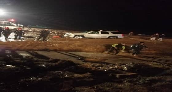 بالصور.. سيول الأردن تغرق 10 أشخاص والحكومة تفتح المدراس كمراكز إيواء