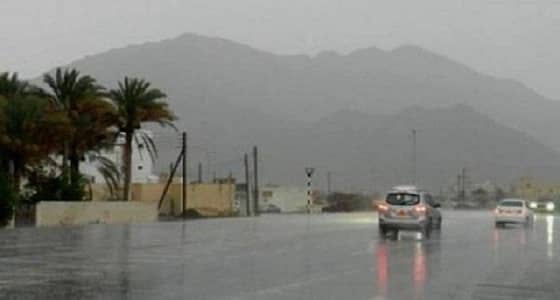 تنبيه متقدم بهطول أمطار رعدية على الباحة