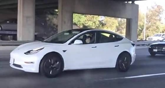 بالفيديو.. لحظات مرعبة لسائق يغط في النوم أثناء القيادة على طريق سريع