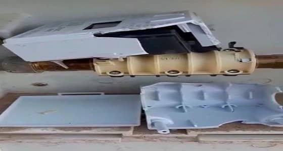 شركة المياه تطالب مواطن كسر عداد المياه بالتواصل معها