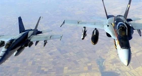 التحالف العربي يقصف مواقع لمليشيات الحوثي شمال مطار صنعاء