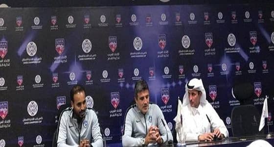 زوران: الهلال قادر على الفوز حتى في جدة