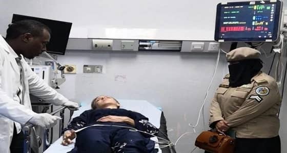 بالصور..تفاصيل إنقاذ بحارة أوكرانية ونقلها لمستشفى أبو عريش