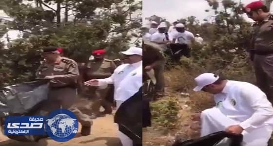 بالصورة.. شاب قطري يشارك السعوديين احتفالات اليوم الوطني في الرياض