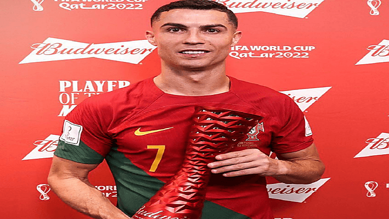 رونالدو الأكثر حصولاً على جائزة رجل المباراة في تاريخ كأس العالم