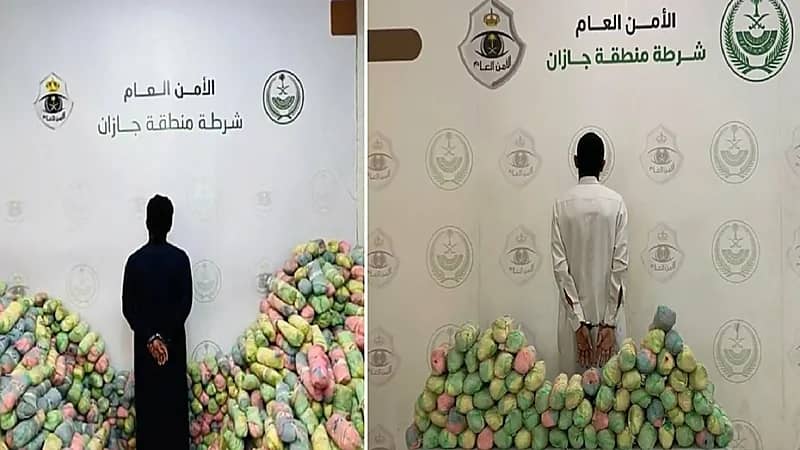 ضبط مواطنين ومقيمين بتهم سطو وحيازة مواد مخدرة