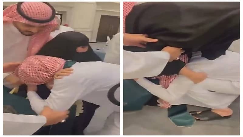 شاهد.. استقبال مؤثر لأسير سعودي من قبل عائلته في مطار جازان