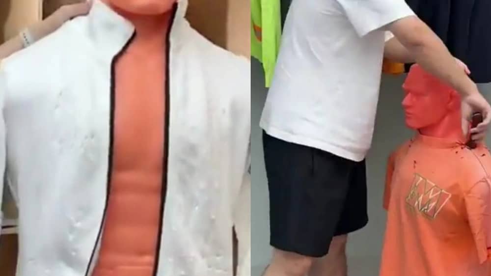 صيني يبتكر سترة واقية من الطعنات .. فيديو