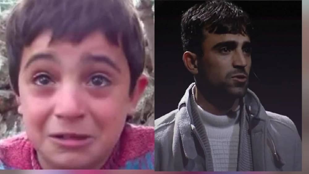 طفل أبكى السوريين قبل 14 عامًا يبكي الحضور مجددًا في ذكرى التحرير.. فيديو