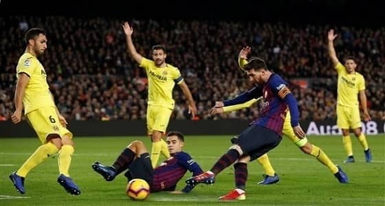 برشلونة يعود إلى صدارة الدوري الأسباني بعد الفوز على فياريال