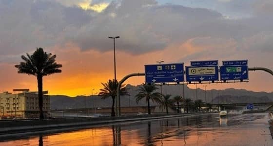 أمطار على منطقة حائل