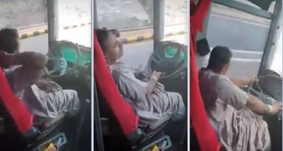 تعليق النقابة العامة للسيارات على مقطع سائق حافلة " سكران "