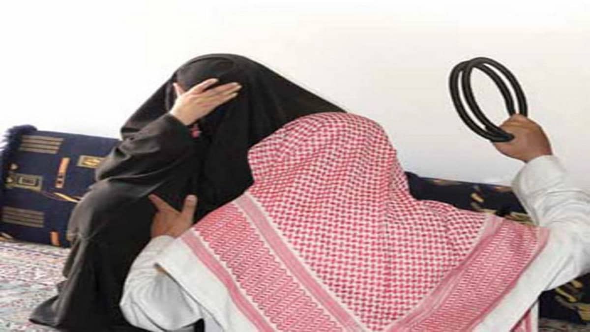 إنقاذ زوجة معنفة من زوجها بالباحة
