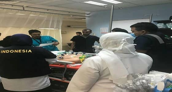 إنقاذ حياة حاجين تعرضا لغيبوبة وصعوبة في التنفس بمطار جدة