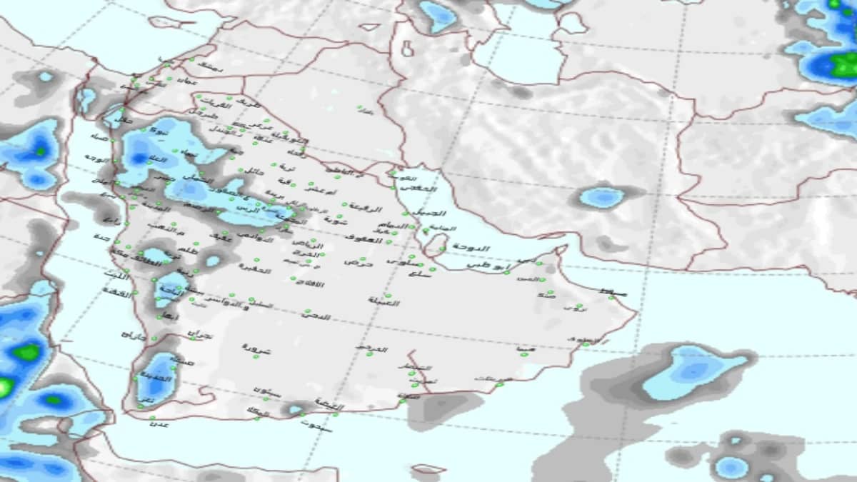 «الحصيني» : هطول أمطار متفاوتة وحبات برد على عدة مناطق