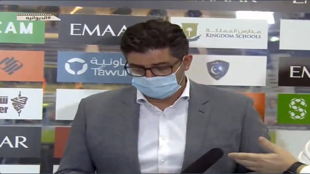 بالفيديو..فيتوريا بعد الخسارة: " مباراة وخسرناها وسنكمل القتال "