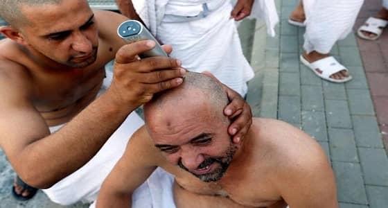 مصير شعر 2.3 مليون حاج بعد حلقه