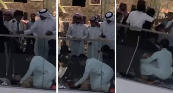 تفاصيل إنقاذ طالبة التمريض لشاباً فقد الوعي في " مول " بأبها
