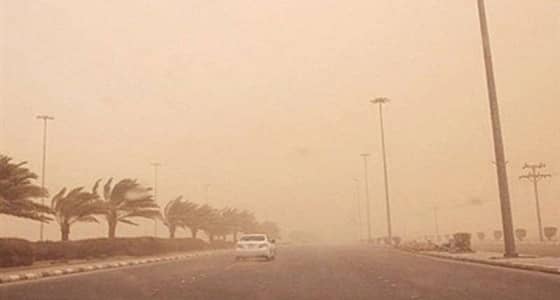 إنذارين على الجوف والشمالية بوجود رياح وأتربة