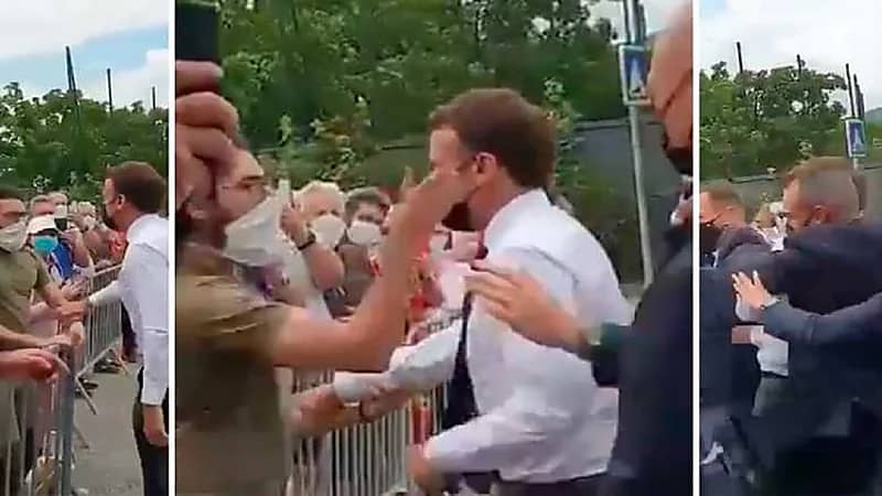 الفراج: صفع ماكرون "مسرحية"