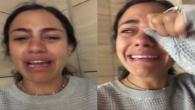 فتاة تتعرض للتحرش بمطار القاهرة