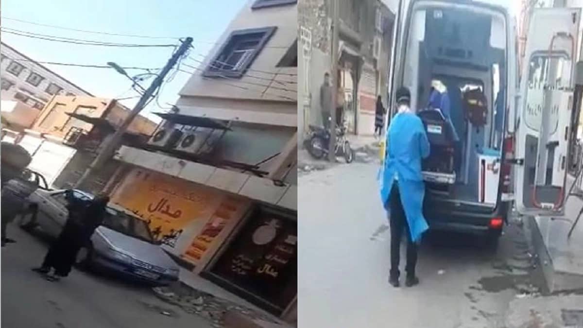 بالفيديو..صرخات امرأة " أحوازية " بعد إصابة ابنها بفيروس كورونا